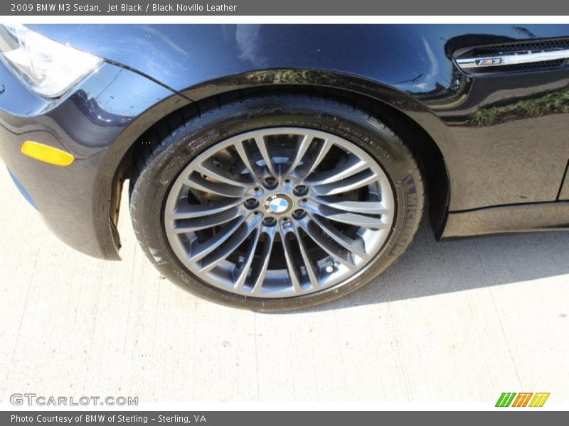 Jet Black / Black Novillo Leather 2009 BMW M3 Sedan