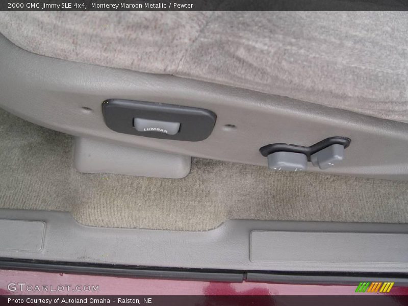 Monterey Maroon Metallic / Pewter 2000 GMC Jimmy SLE 4x4