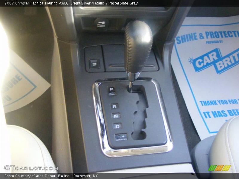Bright Silver Metallic / Pastel Slate Gray 2007 Chrysler Pacifica Touring AWD