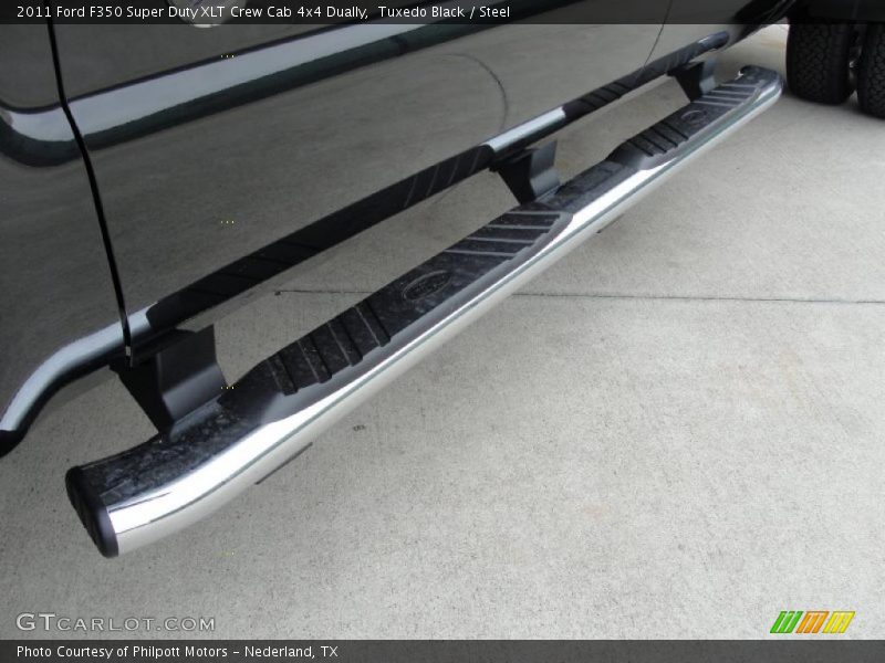 Tuxedo Black / Steel 2011 Ford F350 Super Duty XLT Crew Cab 4x4 Dually