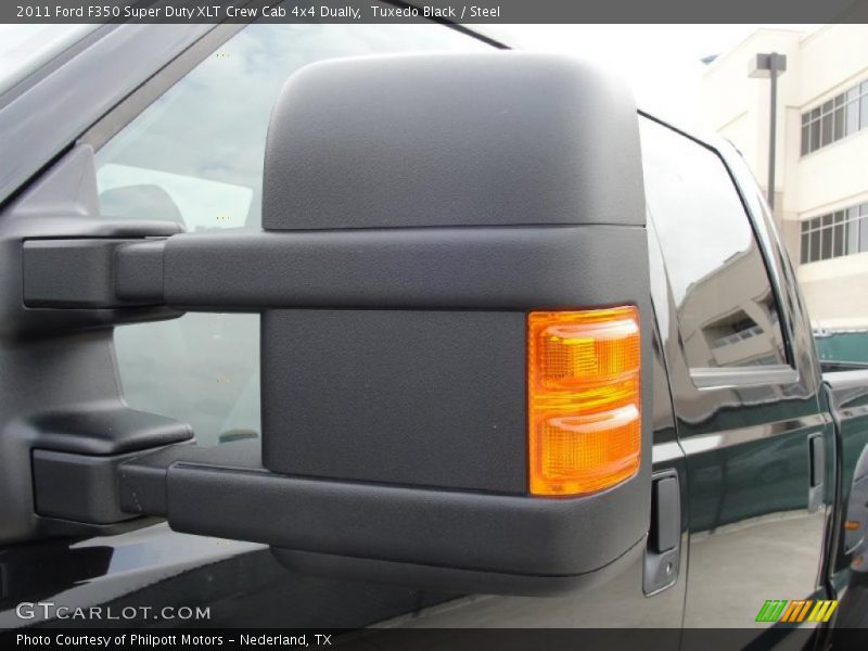 Tuxedo Black / Steel 2011 Ford F350 Super Duty XLT Crew Cab 4x4 Dually
