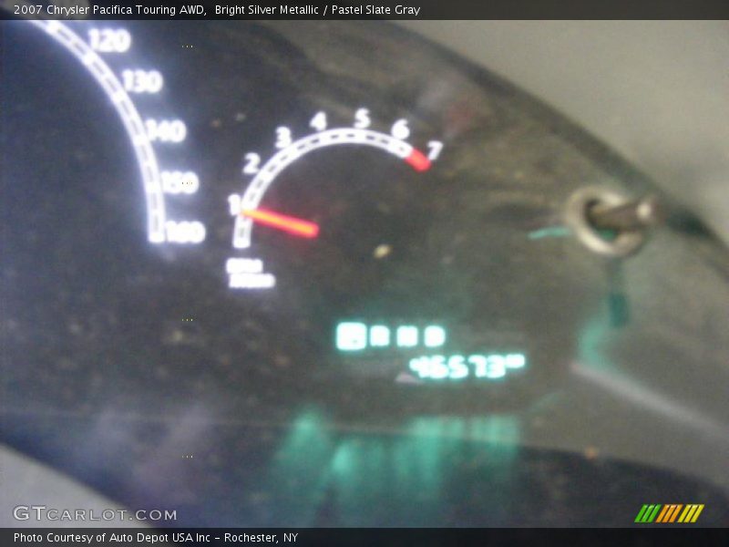 Bright Silver Metallic / Pastel Slate Gray 2007 Chrysler Pacifica Touring AWD