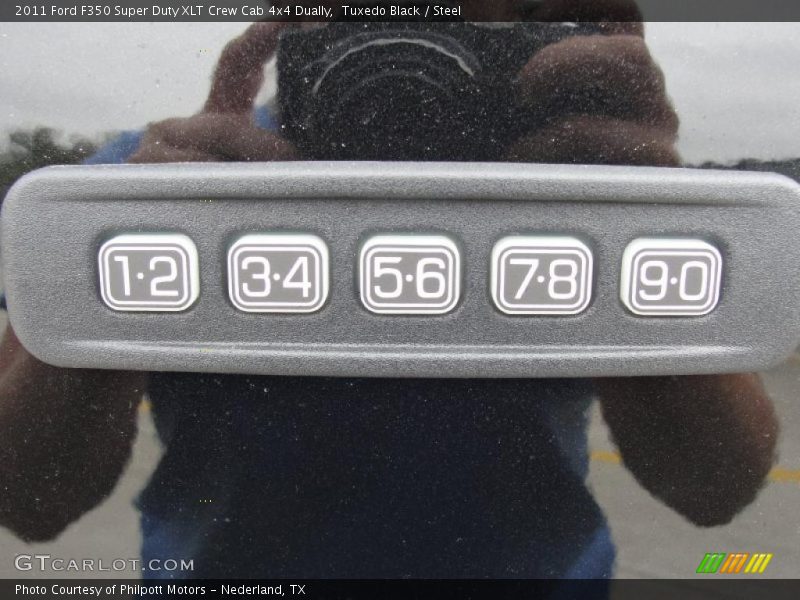 Tuxedo Black / Steel 2011 Ford F350 Super Duty XLT Crew Cab 4x4 Dually