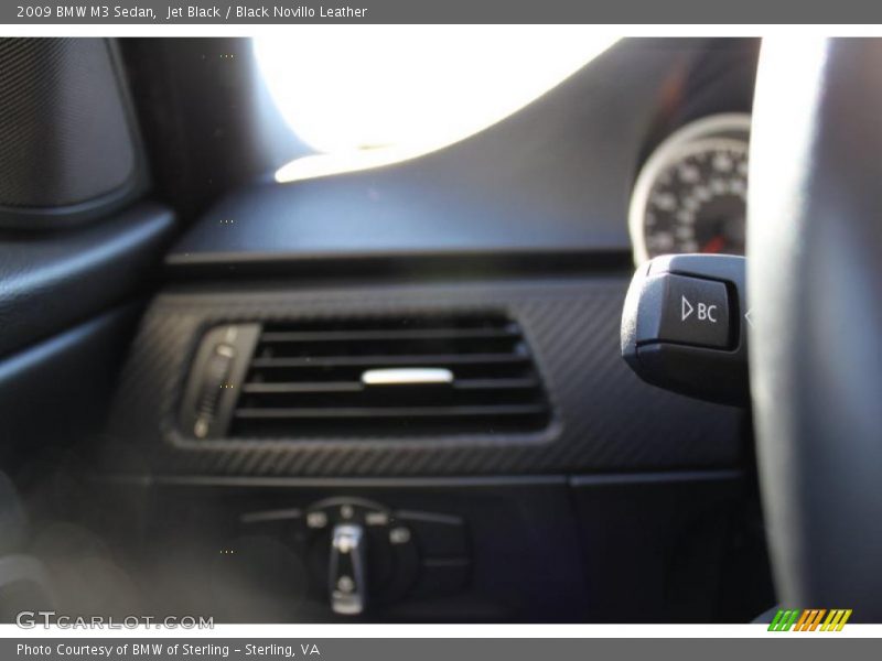 Jet Black / Black Novillo Leather 2009 BMW M3 Sedan