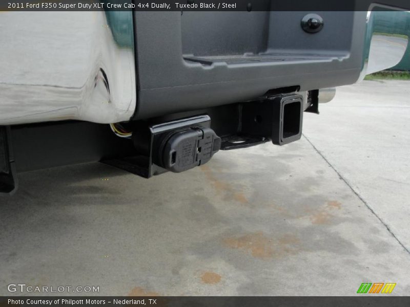 Tuxedo Black / Steel 2011 Ford F350 Super Duty XLT Crew Cab 4x4 Dually