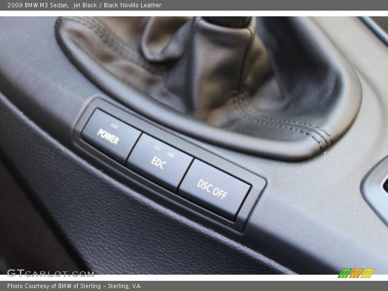 Jet Black / Black Novillo Leather 2009 BMW M3 Sedan