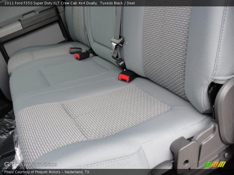 Tuxedo Black / Steel 2011 Ford F350 Super Duty XLT Crew Cab 4x4 Dually