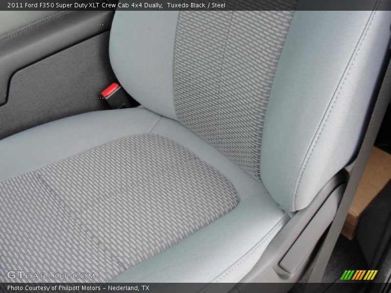 Tuxedo Black / Steel 2011 Ford F350 Super Duty XLT Crew Cab 4x4 Dually