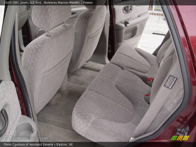 Monterey Maroon Metallic / Pewter 2000 GMC Jimmy SLE 4x4