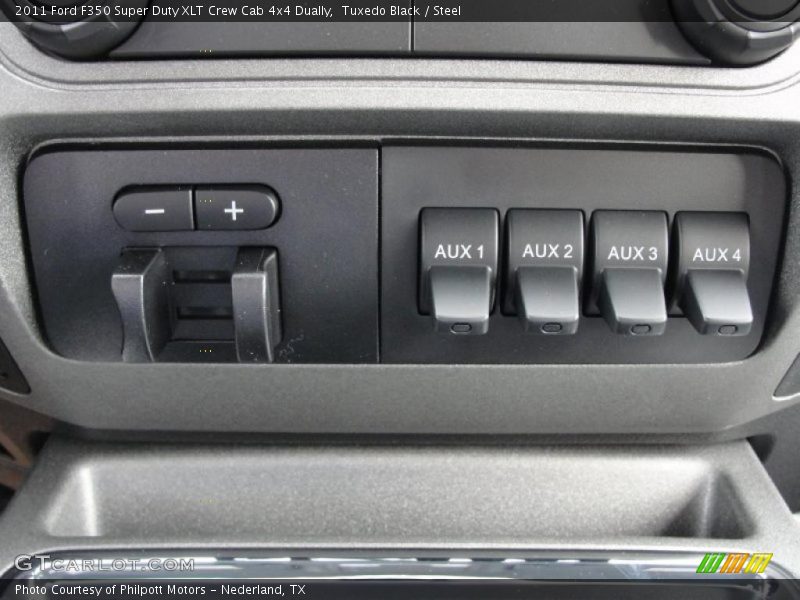 Tuxedo Black / Steel 2011 Ford F350 Super Duty XLT Crew Cab 4x4 Dually