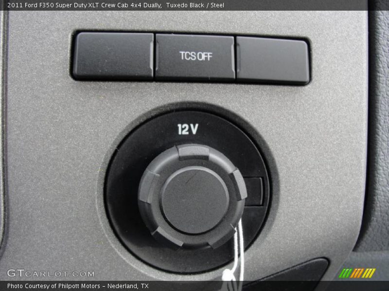 Tuxedo Black / Steel 2011 Ford F350 Super Duty XLT Crew Cab 4x4 Dually