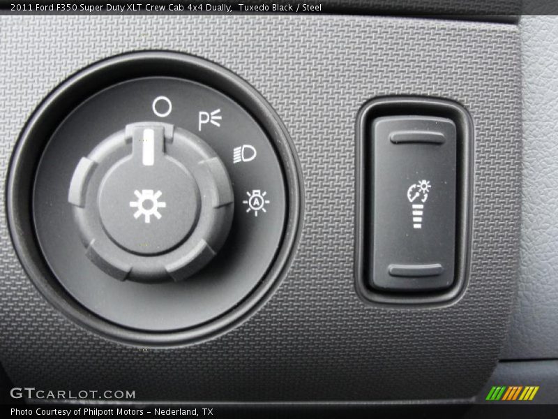 Tuxedo Black / Steel 2011 Ford F350 Super Duty XLT Crew Cab 4x4 Dually