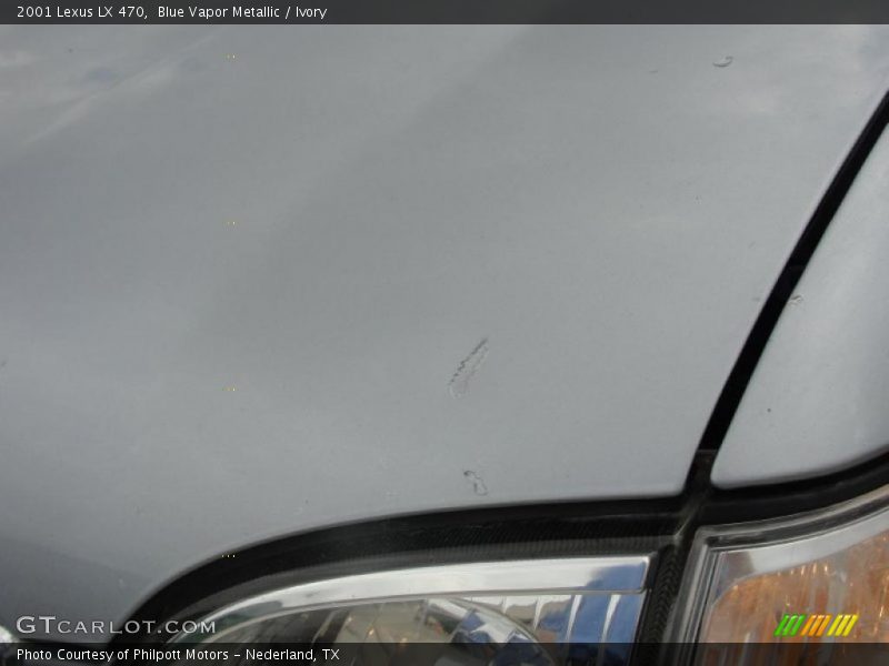 Blue Vapor Metallic / Ivory 2001 Lexus LX 470