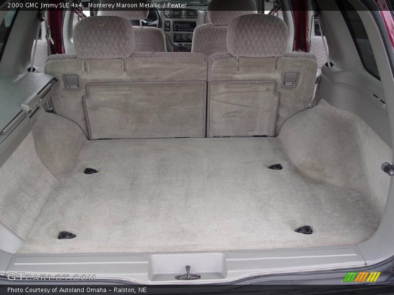 Monterey Maroon Metallic / Pewter 2000 GMC Jimmy SLE 4x4