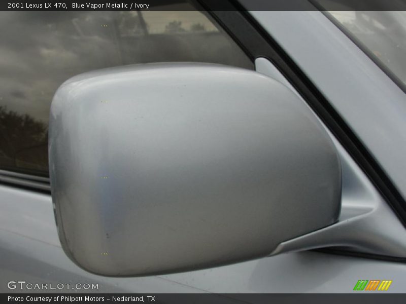 Blue Vapor Metallic / Ivory 2001 Lexus LX 470