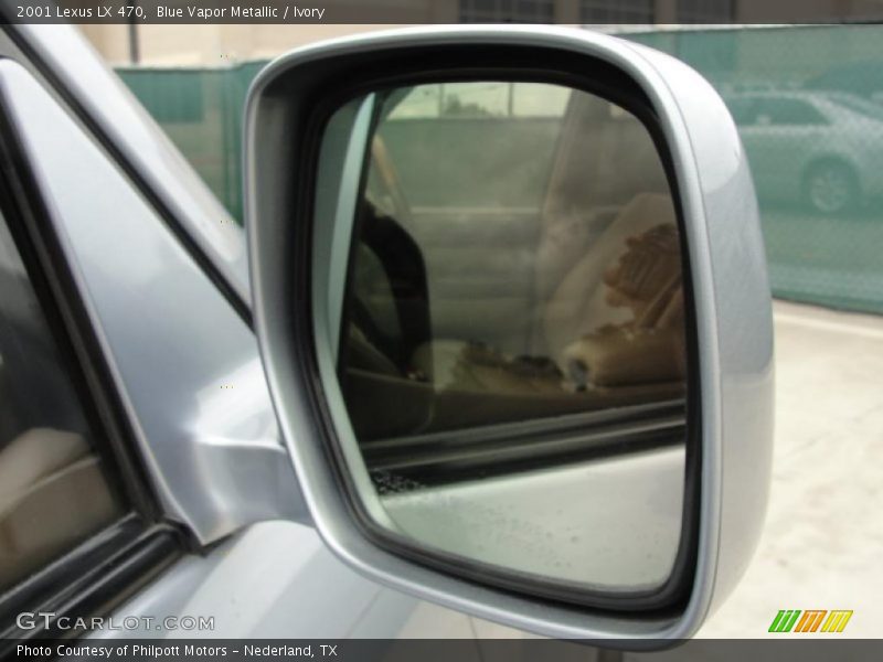 Blue Vapor Metallic / Ivory 2001 Lexus LX 470