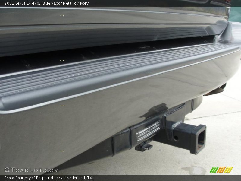 Blue Vapor Metallic / Ivory 2001 Lexus LX 470