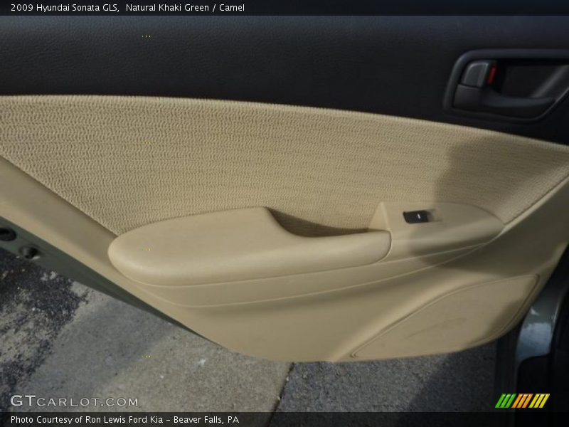 Natural Khaki Green / Camel 2009 Hyundai Sonata GLS