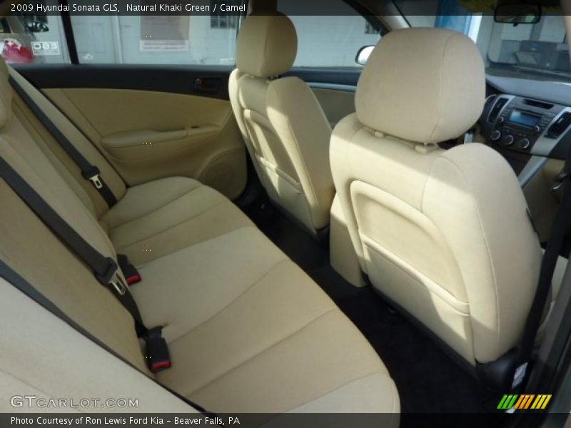 Natural Khaki Green / Camel 2009 Hyundai Sonata GLS