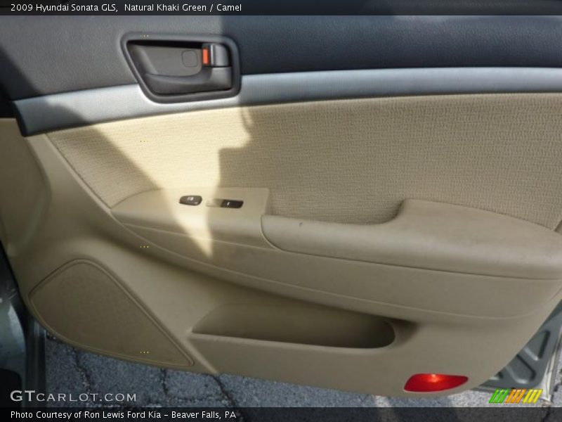 Natural Khaki Green / Camel 2009 Hyundai Sonata GLS