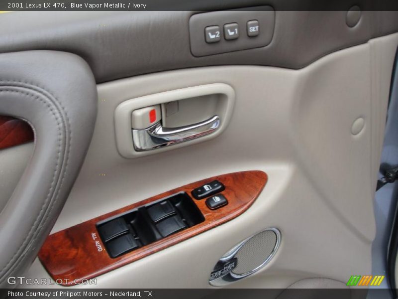 Controls of 2001 LX 470