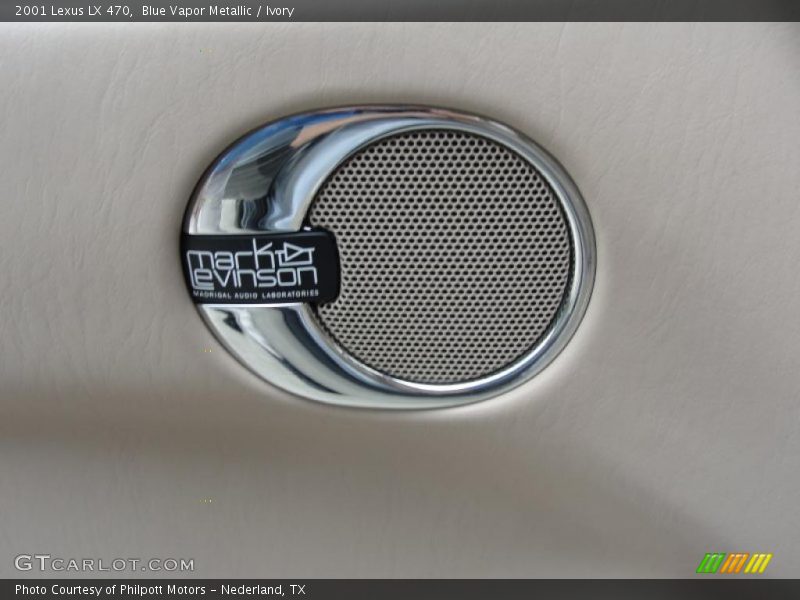 Blue Vapor Metallic / Ivory 2001 Lexus LX 470