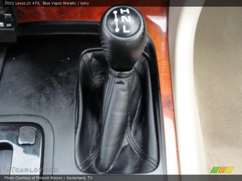 Controls of 2001 LX 470