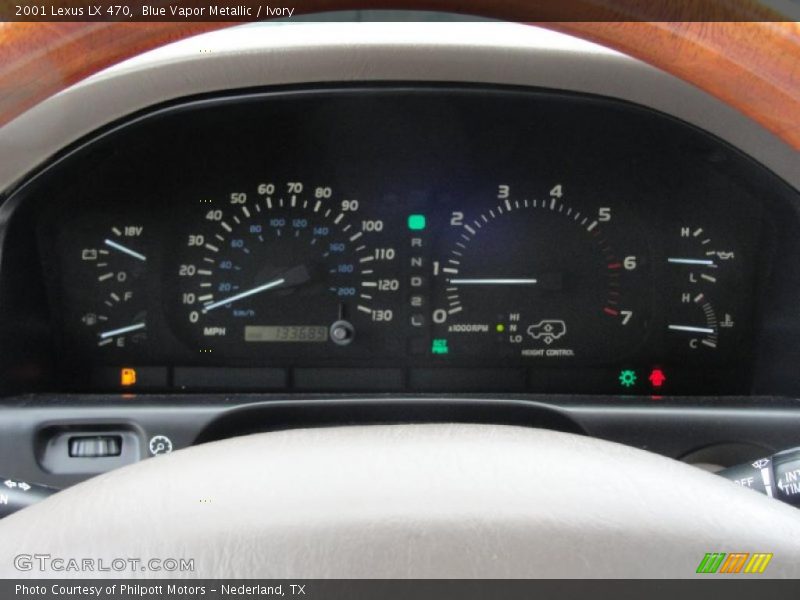  2001 LX 470 470 Gauges