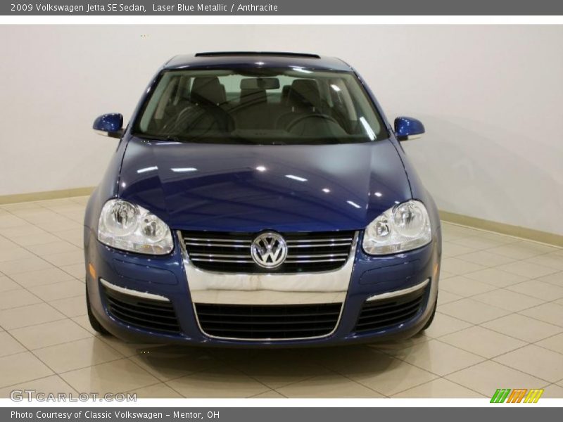 Laser Blue Metallic / Anthracite 2009 Volkswagen Jetta SE Sedan