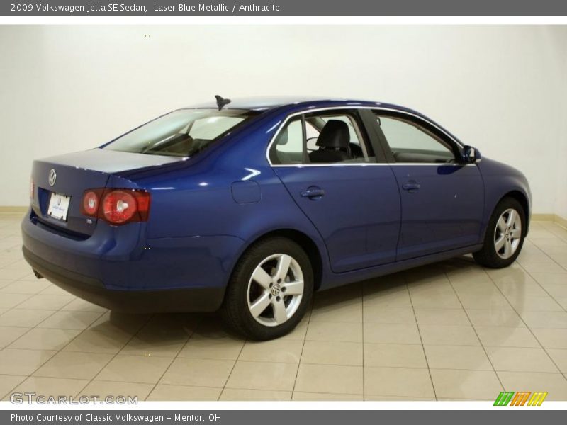 Laser Blue Metallic / Anthracite 2009 Volkswagen Jetta SE Sedan