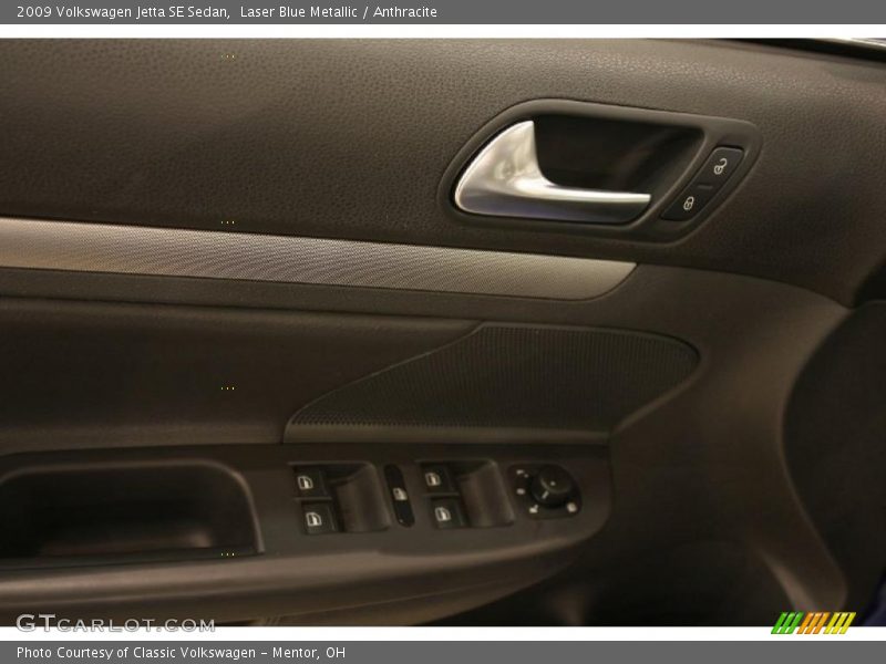 Laser Blue Metallic / Anthracite 2009 Volkswagen Jetta SE Sedan