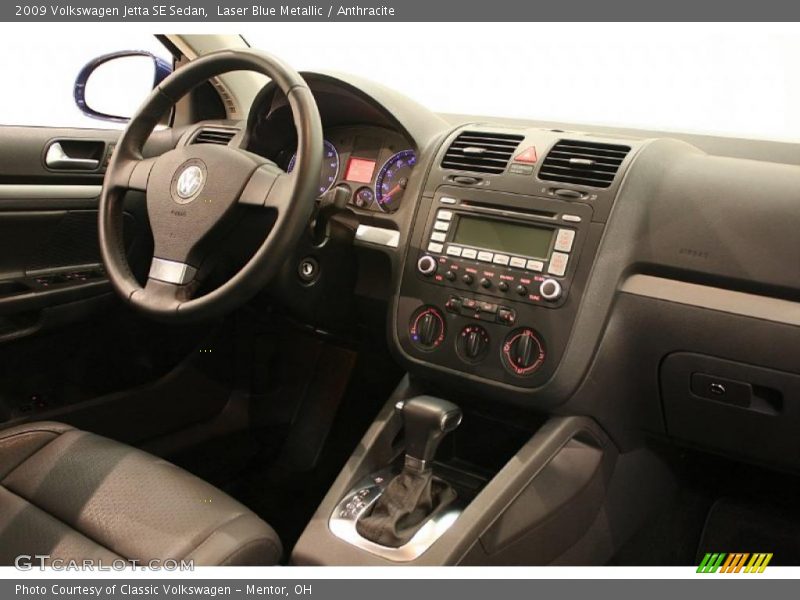 Laser Blue Metallic / Anthracite 2009 Volkswagen Jetta SE Sedan