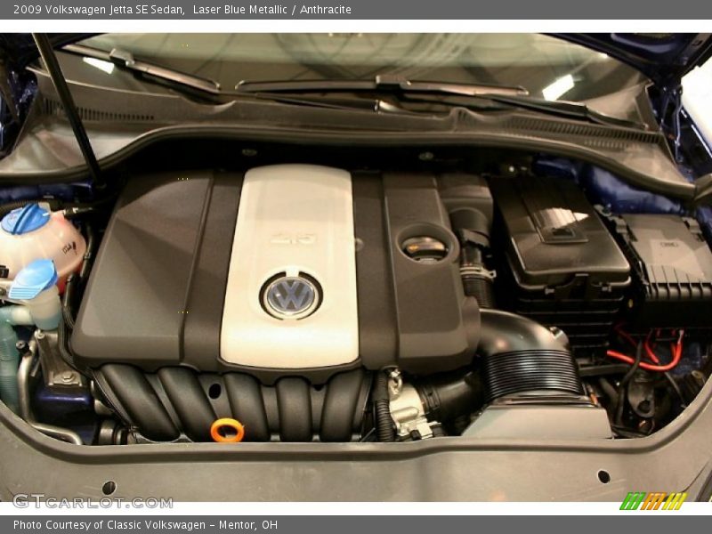 Laser Blue Metallic / Anthracite 2009 Volkswagen Jetta SE Sedan