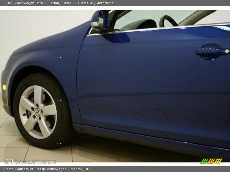 Laser Blue Metallic / Anthracite 2009 Volkswagen Jetta SE Sedan