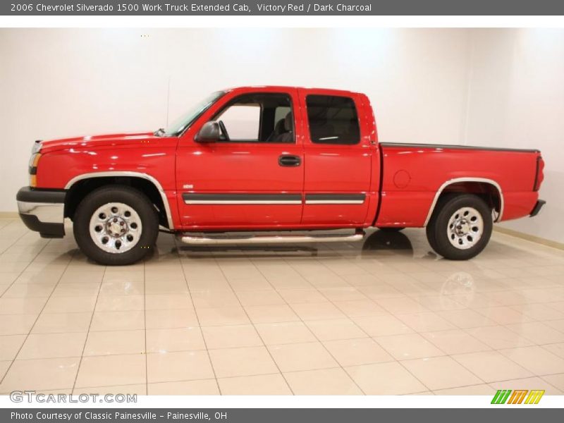 Victory Red / Dark Charcoal 2006 Chevrolet Silverado 1500 Work Truck Extended Cab