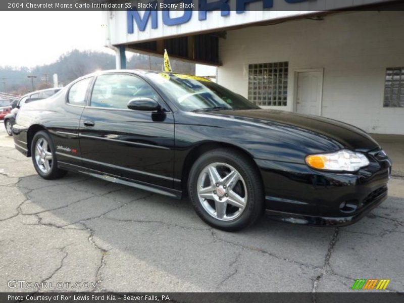 Black / Ebony Black 2004 Chevrolet Monte Carlo Intimidator SS