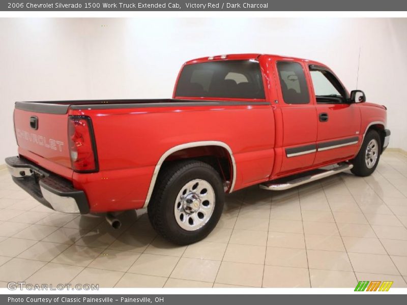 Victory Red / Dark Charcoal 2006 Chevrolet Silverado 1500 Work Truck Extended Cab