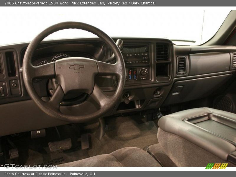Victory Red / Dark Charcoal 2006 Chevrolet Silverado 1500 Work Truck Extended Cab