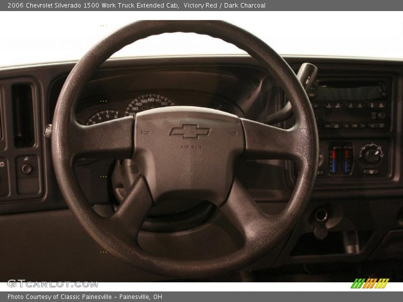Victory Red / Dark Charcoal 2006 Chevrolet Silverado 1500 Work Truck Extended Cab
