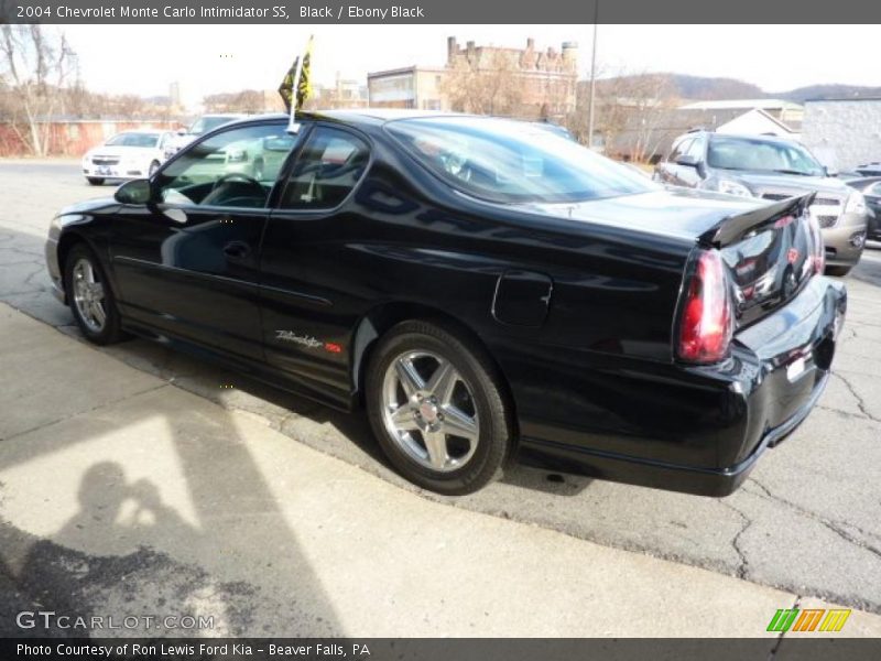 Black / Ebony Black 2004 Chevrolet Monte Carlo Intimidator SS