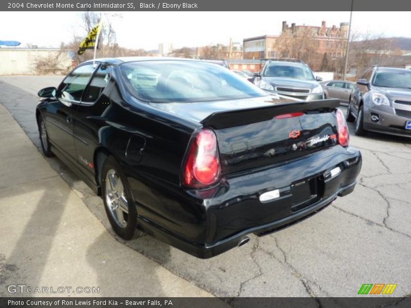 Black / Ebony Black 2004 Chevrolet Monte Carlo Intimidator SS