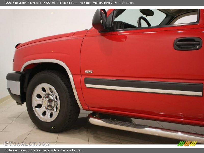 Victory Red / Dark Charcoal 2006 Chevrolet Silverado 1500 Work Truck Extended Cab
