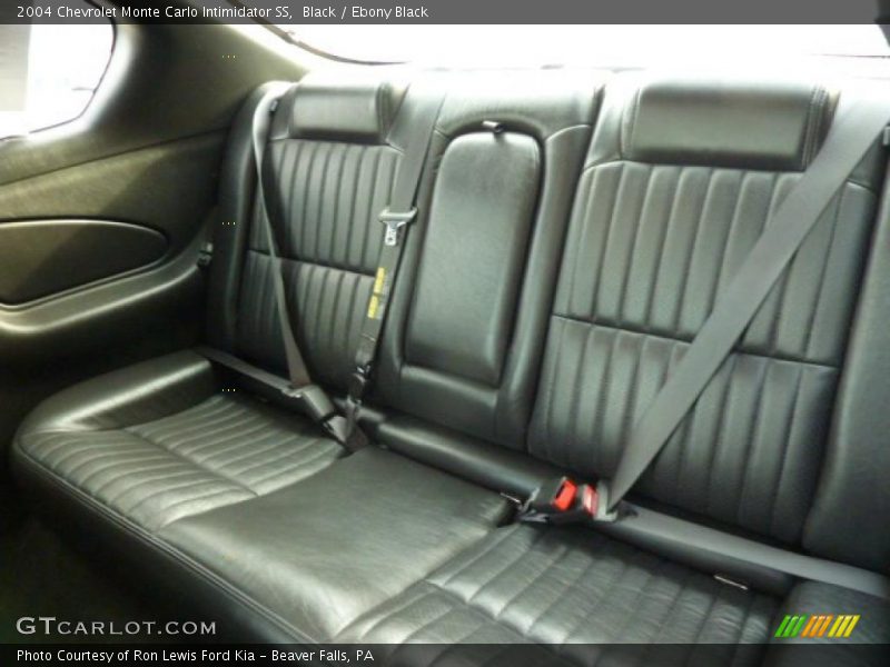  2004 Monte Carlo Intimidator SS Ebony Black Interior