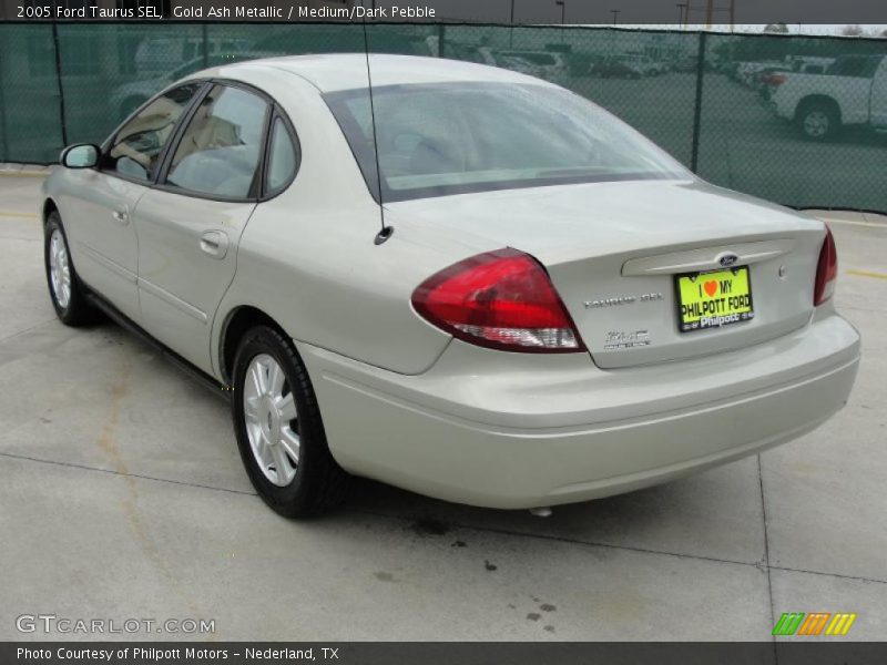 Gold Ash Metallic / Medium/Dark Pebble 2005 Ford Taurus SEL