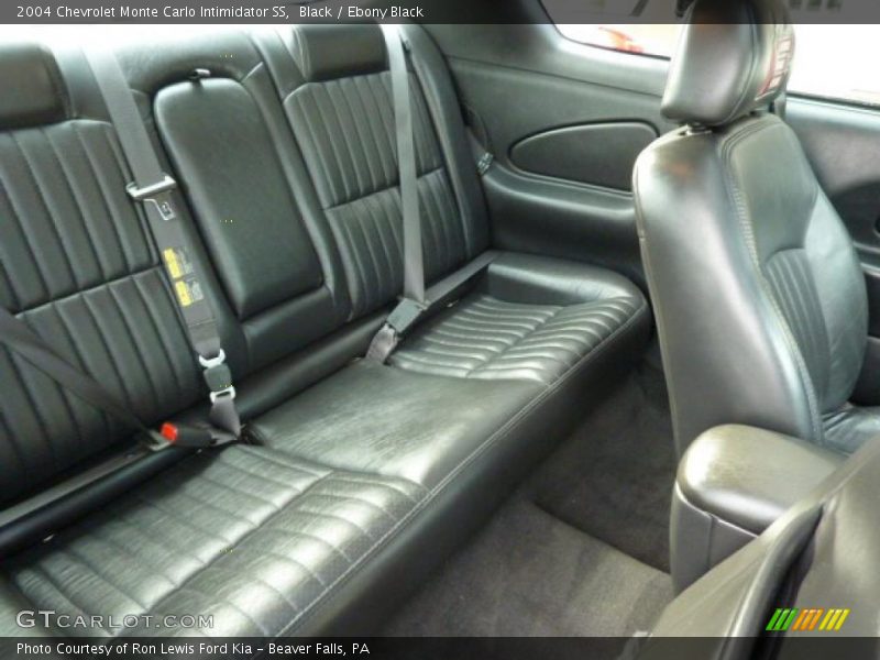  2004 Monte Carlo Intimidator SS Ebony Black Interior