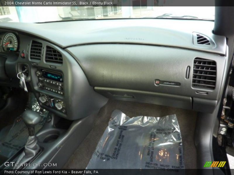 Black / Ebony Black 2004 Chevrolet Monte Carlo Intimidator SS