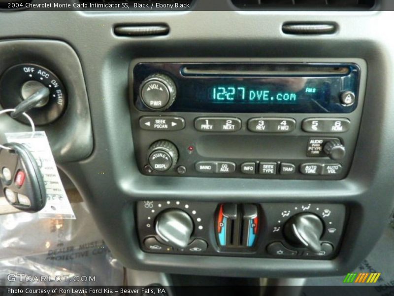 Controls of 2004 Monte Carlo Intimidator SS