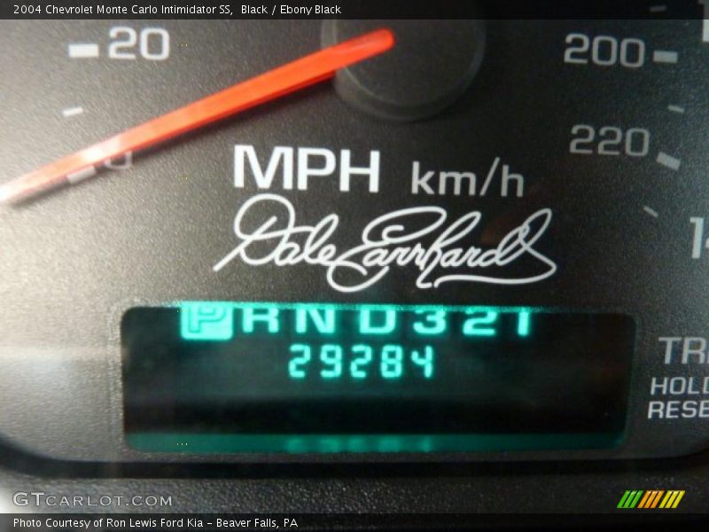 Black / Ebony Black 2004 Chevrolet Monte Carlo Intimidator SS