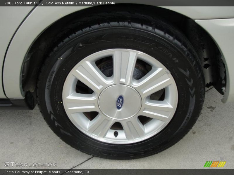 Gold Ash Metallic / Medium/Dark Pebble 2005 Ford Taurus SEL