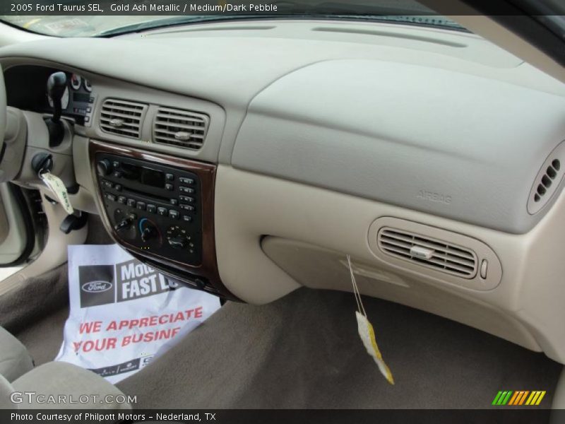 Gold Ash Metallic / Medium/Dark Pebble 2005 Ford Taurus SEL